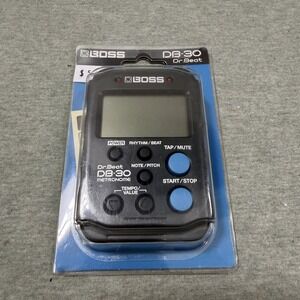 Boss DB-30 Dr. Beat Metronome Universal OS Black New Portable Digital Rhythm